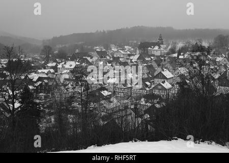 Deutschland Altstadt von Freudenberg in der Nähe Köln und Siegen Stockfoto