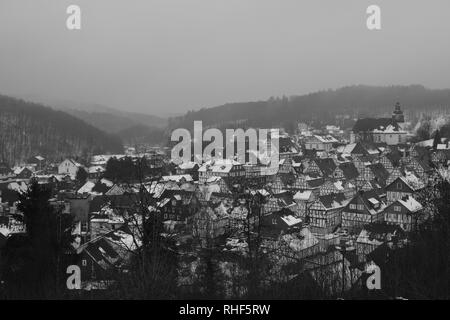 Deutschland Altstadt von Freudenberg in der Nähe Köln und Siegen Stockfoto