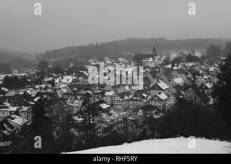 Deutschland Altstadt von Freudenberg in der Nähe Köln und Siegen Stockfoto