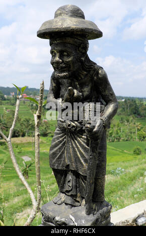 Jatiluwih Reisterrassen auf Bali Stockfoto