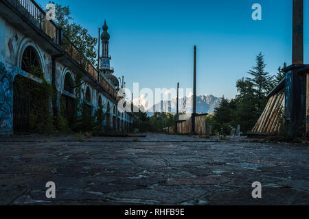 Die consonno gosth Stadt Stadt in der brianza Italien Lombardei mistery Stockfoto