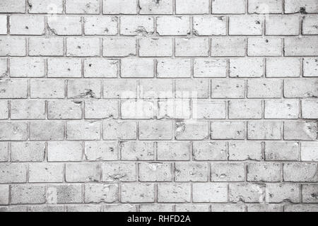 Einfache grungy Grau weiße Mauer mit hellen und dunklen Grautönen nahtlose Muster Oberflächenstruktur Hintergrund. Wand Verwitterten unter den Elementen und Stockfoto