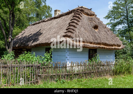 Ethnographische und natürliche Museum in Guciow, Roztocze region, Polen Stockfoto