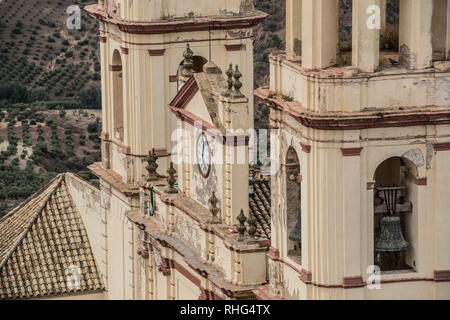 Pueblos Blancos - Weisse Dörfer in Andalusien, Spanien Stockfoto