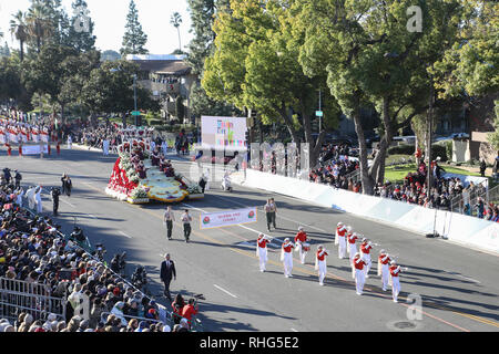 2019 Tournament of Roses Parade in Pasadena, Kalifornien, am 1. Januar 2019 Mit: Atmosphäre, In: Los Angeles, Kalifornien, Vereinigte Staaten, wenn: 01 Jan 2019 Credit: Sheri Determan/WENN.com Stockfoto