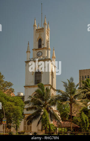 30-03-2009 St. Thomas Kathedrale, Horniman Circle, Kala Ghoda, Fort, Mumbai, Maharashtra - Indien Asien Stockfoto