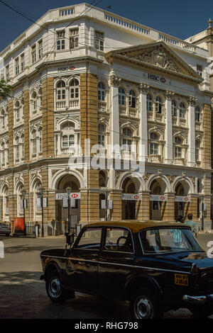 30-03-2008 - HSBC Bank-Colonial Architektur Horniman Circle VN Straße Kala Ghoda Fort Mumbai (Bombay), Indien Stockfoto