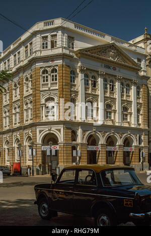 30-03-2008 - HSBC Bank-Colonial Architektur Horniman Circle VN Straße Kala Ghoda Fort Mumbai (Bombay), Indien Stockfoto