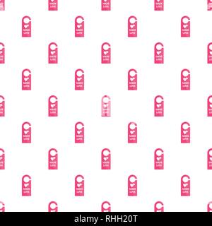 Liebe Zimmer tag Symbol. Flache Darstellung der Liebe Zimmer tag Vektor machen Symbol für Web Design Stock Vektor