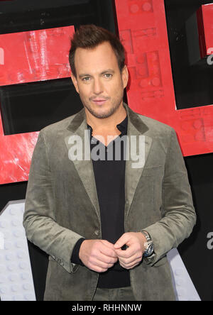 Kalifornien, USA. 2 Feb, 2019. Will Arnett, bei der Premiere von Warner Bros. Pictures'' Die Lego Film 2: Der zweite Teil' im Regency Dorf Theater in Kalifornien, USAlifornia am 2. Februar 2019. Credit: Faye Sadou/Medien Punch/Alamy leben Nachrichten Stockfoto