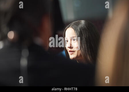 Sevilla, Andalusien, Spanien. 2 Feb, 2019. Rosalia besucht 33. Goya Kino Awards 2019 im Palacio de Congresos y Exposiciones fibes am 2. Februar 2019 in Sevilla, Spanien Credit: Jack Abuin/ZUMA Draht/Alamy leben Nachrichten Stockfoto