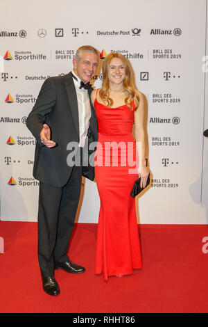 Wiesbaden, Deutschland. 2. Feb 2019. Ball des Sports 2019 Credit: Markus Wissmann/Alamy leben Nachrichten Stockfoto