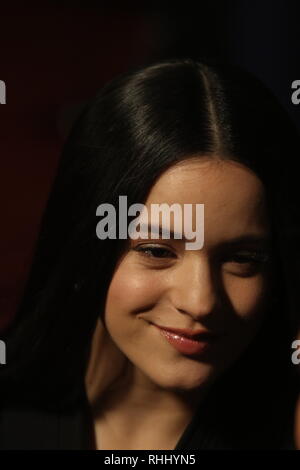 Februar 2, 2019 - 33 Ausgabe der spanischen Film Goya Awards in der Stadt Sevilla im Foto der Sängerin rosalia Kredit statt: Lorenzo Carnero/ZUMA Draht/Alamy leben Nachrichten Stockfoto