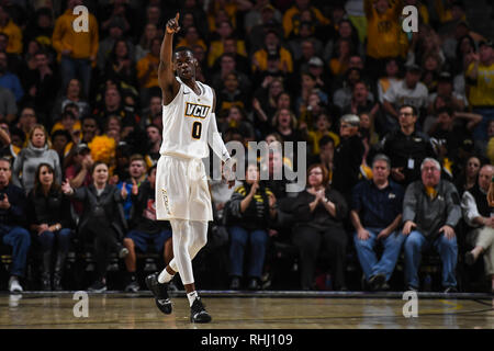 Richmond, Virginia, USA. 7. Jan 2016. DE 'RIANTE JENKINS (0) in Aktion während des Spiels an der Siegal Zentrum in College Park, Maryland statt. Credit: Amy Sanderson/ZUMA Draht/Alamy leben Nachrichten Stockfoto