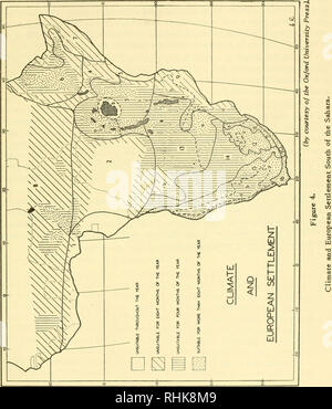 . Biologie der Wüsten: Die Proceedings eines Symposiums über die Biologie von heißen und kalten Wüsten vom Institut für Biologie organisiert. Wüsten. 217. Bitte beachten Sie, dass diese Bilder sind von der gescannten Seite Bilder, die digital für die Lesbarkeit verbessert haben mögen - Färbung und Aussehen dieser Abbildungen können nicht perfekt dem Original ähneln. extrahiert. Cloudsley-Thompson, J. L. London: Institut für Biologie; New York: Hafner Stockfoto