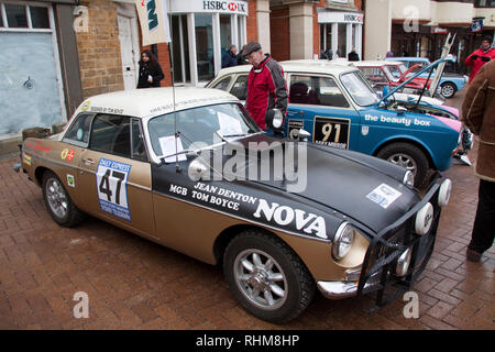 Rallye Monte-Carlo 2019 Banbury Stockfoto