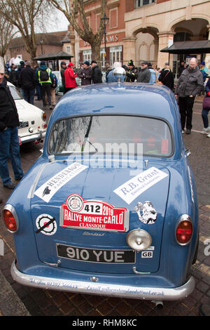 Rallye Monte-Carlo 2019 Banbury Stockfoto