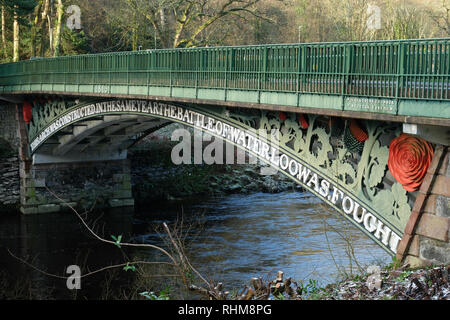 Waterloo Bridge auf der Holyhead Road in Betws-y-Coed, North Wales Stockfoto