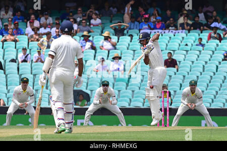 Indien dominiert der erste Tag der abschließenden Test gegen Australien durch ein Jahrhundert von Cheteshwar Pujara bietet: mayank Agarwal, Wo: Sydney, Australien: 03 Jan 2019 Credit: WENN.com Stockfoto