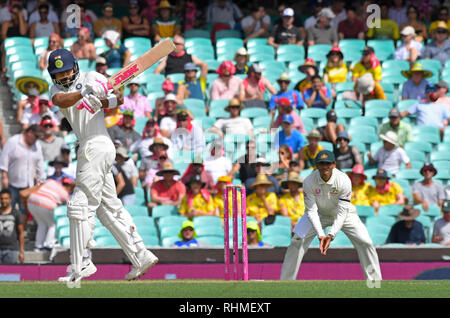 Indien dominiert der erste Tag der abschließenden Test gegen Australien durch ein Jahrhundert von Cheteshwar Pujara bietet: Virat Kohli, Wo: Sydney, Australien: 03 Jan 2019 Credit: WENN.com Stockfoto