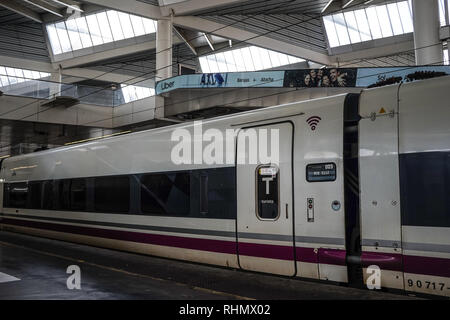 Madrid Atocha Bahnhof, Februar 2019 Stockfoto