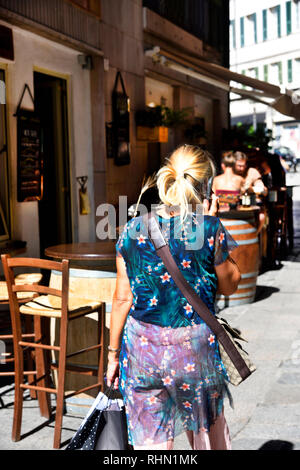 Cagliari-Sardinien-Italien Stockfoto