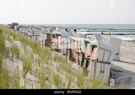 Ahrenshoop auf der Halbinsel Fischland, Darß, Zingst, Mecklenburg-Vorpommern, Deutschland Stockfoto