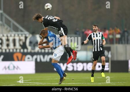 Sandhausen, Deutschland. 03 Feb, 2019. firo: 03.02.2019, Fußball, 2.Bundesliga, Saison 2018/2019, SV Sandhausen - VfL Bochum HINTERSEER versus KNIPPING | Verwendung der weltweiten Kredit: dpa/Alamy leben Nachrichten Stockfoto