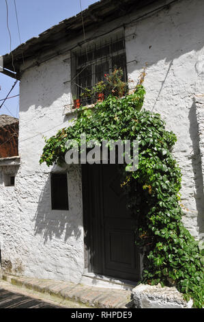 In Gjirokaster Alnbania. UNESCO-Weltkulturerbe, Europa Stockfoto