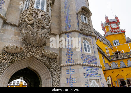 Pena Nationalpalast in Sintra, Portugal Stockfoto