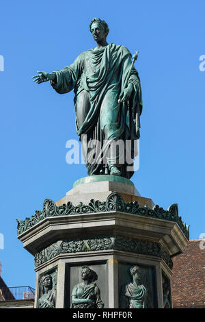 Statue von Kaiser Franz Joseph I. in der Hofburg Wien, Österreich Stockfoto