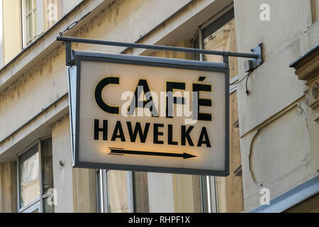 Café Hawelka in Wien, Österreich Stockfoto