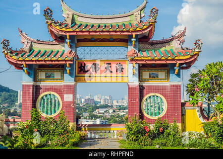 Buddhistische Tempel Kek Lok Si in Penang, Malaysia, Georgetown Stockfoto