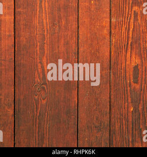 Alte rot Mahagoni Holz wand hintergrund Square Stockfoto