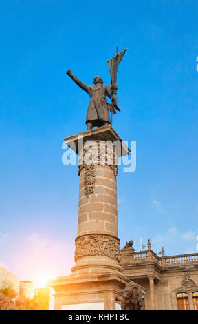 Monterrey, Macroplaza, Regierungspalast (Palacio del Regierung) Stockfoto