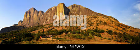 Camp Catta Andringitra Madagaskar Stockfoto