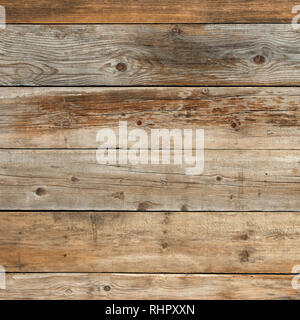 Alte verblasst Kiefer Natur Holz Hintergrund Textur Square Stockfoto