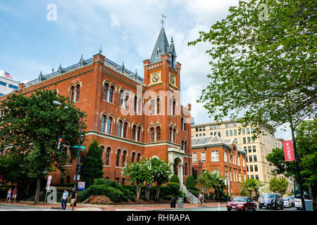 Charles Sumner School, 17. und M Street NW, Washington DC Stockfoto