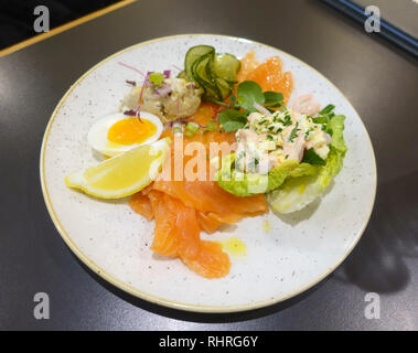 Platte mit Meeresfrüchten Stockfoto