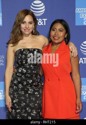 30. jährlichen Palm Springs International Film Festival Film Awards Gala mit: Marina de Tavira, Yalitza Aparicio Wo: Palm Springs, California, United States Wenn: 03 Jan 2019 Credit: FayesVision/WENN.com Stockfoto