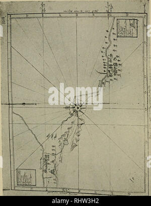 . Der bering Voyages; ein Bericht über die Bemühungen der Russen die Beziehung zwischen Asien und Amerika zu bestimmen. Der bering Expedition, 2d, 1733-1743; Kamchatskaia ekspeditsiia. . Bitte beachten Sie, dass diese Bilder sind von der gescannten Seite Bilder, die digital für die Lesbarkeit verbessert haben mögen - Färbung und Aussehen dieser Abbildungen können nicht perfekt dem Original ähneln. extrahiert. Golder, Frank Alfred, 1877-1929; Stejneger, Leonhard, 1851-1943. New York, American Geographical Society Stockfoto