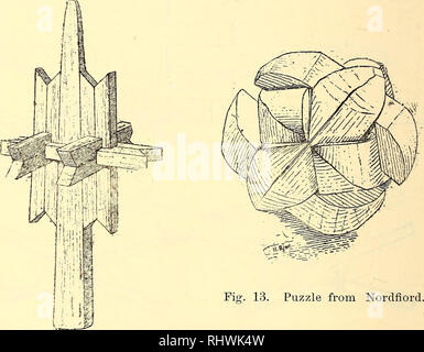 . Bergens Museen aarsberetning Für... Wissenschaft. 16 Gabriel G-ustafson. [Art.Nr. 7. ein Arm, bestehend aus vier Teilen jedes anderen hängenden, mehrere menschliche Figuren mit beweglichen Gliedmaßen&AMP;c, alle aus einem einzigen Stück Holz. Ich habe in meinem versucht, einen Schlüssel für die Interpretation der interessanten "Ring Puzzle" zu finden, eine lange Reise von der Nord-ern Ort der Ablagerung und, leider, ohne noch an eine bestimmte, bestimmten den Abschluss. Was können wir als das Ergebnis der Untersuchung ist, dass in Persien, in unseren Zeiten gibt es eine ähnliche Geräte, die h Stockfoto