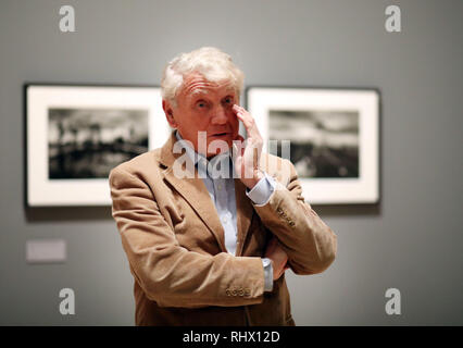 London, Großbritannien. 4. Februar, 2019. Bild zeigt: Don McCullin - in der Tate Britain in London heute, wo er eine große Retrospektive, die sich öffnen lassen. Er ist ein gefeierter Kriegsfotografin pic von Gavin Rodgers/Pixel 8000 Credit: Gavin Rodgers/Alamy leben Nachrichten Stockfoto