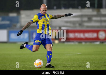 EINDHOVEN, 04-02-2019, De Herdgang, Keuken Kampioen Divisie, Jong PSV-Top Oss, Saison 2018 / 2019, TOP Oss player Bryan Smeets während des Spiels Jong PSV-Top Oss (3-1) Stockfoto