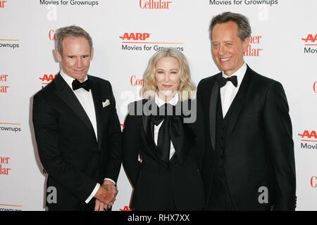 Los Angeles, USA. 04 Feb, 2019. LOS ANGELES, Ca - 4. Februar: Bo Welch, Catherine O'Hara und Richard E. gewähren, nehmen an der 18. jährlichen Filme für Erwachsene im Beverly Wilshire Hotel am Februar 10 in Los Angeles, CA. Credit: Imagespace/Alamy leben Nachrichten Stockfoto