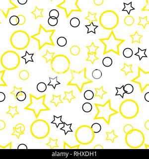 Nahtlose dots modernen Muster. weißen Hintergrund Geometrie Farbe nahtlose Stoffmuster. geometrische Muster swatch Vector Illustration Stock Vektor