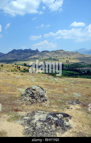 Mazedonien, Europa. Den Berg Zlatovrv Zlato (1422 m), in der Nähe von Prilep in der pelagonia Region Mazedonien. Stockfoto