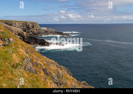 Klippen an der Küste bei Mizen Head, County Cork, Irland Stockfoto