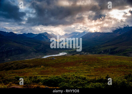 Im Herbst im schönen Tombstone Territorial Park, Yukon erfasst Stockfoto