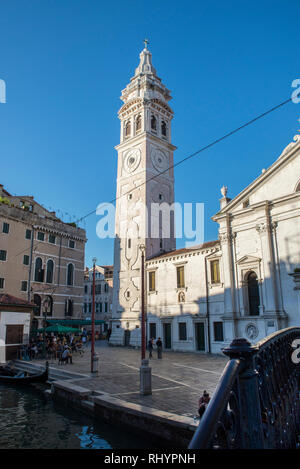 Santa Maria Formosa Kirche und Glockenturm, Venedig, Italien Stockfoto
